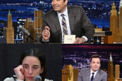 Chaos Erupts on The Tonight Show: Jimmy Fallon and Caitlin Clark Clash in Explosive On-Air Argument — NBC Forced to Intervene as Taping Spirals Out of Control