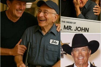 George Strait Discovers His Old School Janitor Still Working at 81 Years Old and Surprises Everyone…