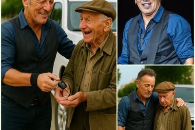 HEARTFELT STORY: Bruce Springsteen’s Generosity Touches the Heart of a 76-Year-Old Worker
