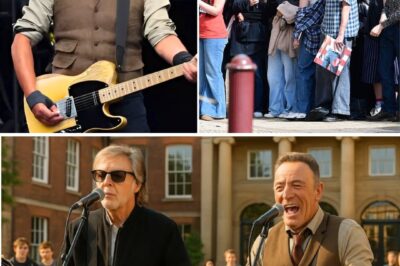 Liverpool Stood Still As Paul McCartney And Bruce Springsteen Transformed A Schoolyard Into A Sacred Stage — A Once-In-A-Lifetime Duet That Shook Souls And Stirred Tears In Broad Daylight
