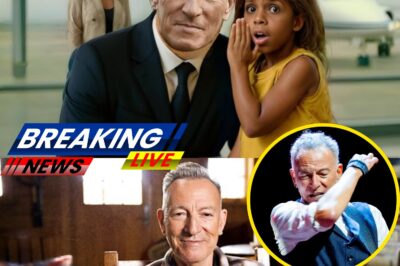 “DON’T RIDE THE PLANE!” – Little Black Girl Whispered to Bruce Springsteen, It Turns Out That…