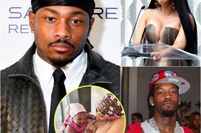 HOT: Cardi B burst into tears as OFFSET filed for custody of her daughter Blossom, after she went public for the FIRST time. Stefon Diggs’ reaction took everyone’s breath away: he whispered five words with an angry look on his face, ready to stand up for Cardi B and her daughter, leaving everyone SURPRISED.