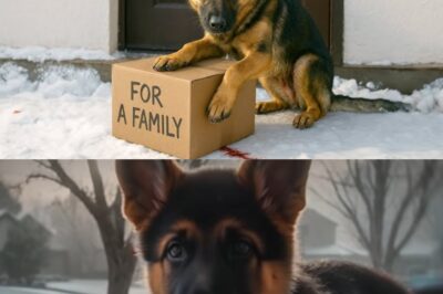 I Found a Puppy Protecting a Cardboard Box — What She Hid Inside Made Me Cry