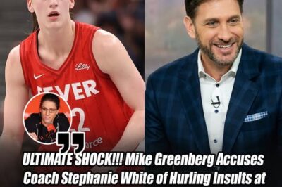 ULTIMATE SHOCK!!! Mike Greenberg Accuses Coach Stephanie White of Hurling Insults at Caitlin Clark After Fever-Aces Clash—Fans Demand Her Permanent Resignation