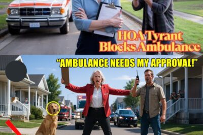 HOA President Blocks Ambulance for Epileptic Boy—Not Realizing His Father Commands the Fire Department