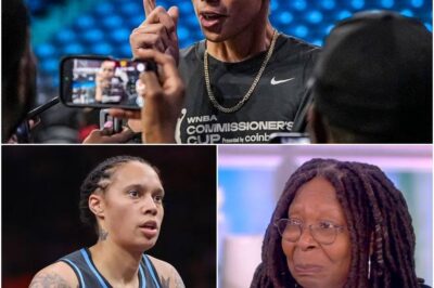 Whoopi Goldberg Says She’ll Follow Brittney Griner Out of America: “There’s No Respect for Talent Here” — A Stunning Statement That’s Sparking Outrage, Support, and a Nationwide Debate About Fame, Race, and What It Really Means to Be ‘American’ in 2025 In a jaw-dropping moment that’s already going viral, Whoopi Goldberg stunned her audience by publicly announcing her intent to leave the U.S. — standing in solidarity with Brittney Griner. Her statement, aimed at what she called “a country that no longer values greatness,” has ignited fierce conversations across social media, politics, and entertainment. But what triggered it? And is this the beginning of a celebrity exodus?