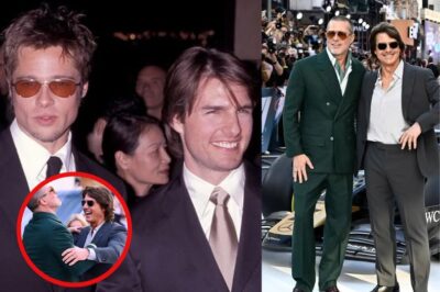 Tom Cruise and Brad Pitt’s Shocking Reunion After 24 Years Sparks Frenzy: Fans Slam Hollywood Icons as ‘Failed Fathers’ and ‘Broken Husbands’