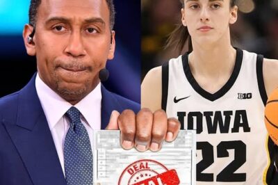 “‘Utter Absurdity’: Stephen A. Smith Blindsided by Caitlin Clark’s €100 M Euro Deal Amid Plummeting Form — ESPN in Shock!”