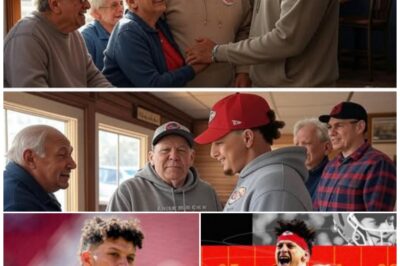 Patrick Mahomes paid $87,000 to save a small diner that once fed him for free in high school — but the new sign on the wall made the owners cry in each other’s arms…