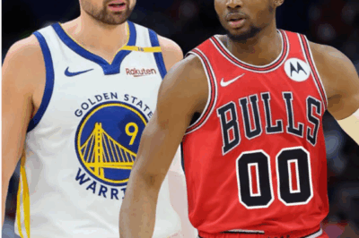 REPORT: According to ESPN’s Kevin Pelton, the Chicago Bulls will attempt to work out a trade deal to acquire Jonathan Kumgina by sending Nikola Vucevic to the Golden State Warriors.