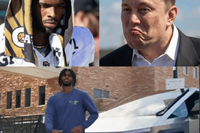 10 MINUTES AGO: Elon Musk offered Shedeur Sanders $32 million to promote his Tesla Cybertruck, but the football star’s response stunned the entire NFL world…