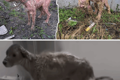 Chained and Forgotten in a Remote Farm, 5 month old puppy never thought she would be free