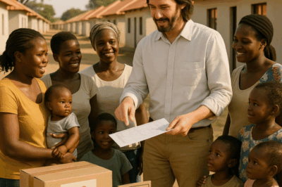 Keanu Reeves secretly funded 150 houses for single mothers in Africa but didn’t allow anyone to film, the reason behind is shocking 🏡❤️