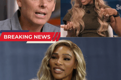 Tense Showdown: Colin Cowherd Sparks Backlash After Saying “You’re So Well-Spoken” to Serena Williams — Tennis Legend Fires Back With “Sit Down and Shut Up” in Heated Exchange