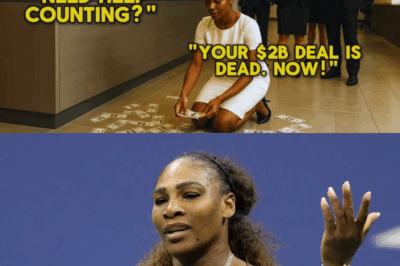 Bank Teller Throws Serena Williams’ Cash on the Floor — By Morning, a $2 Billion Deal Vanishes