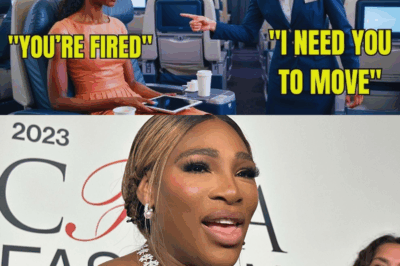 “They Took Serena Williams’ First-Class Seat for a White Passenger—5 Minutes Later, the Entire Crew Was Fired”