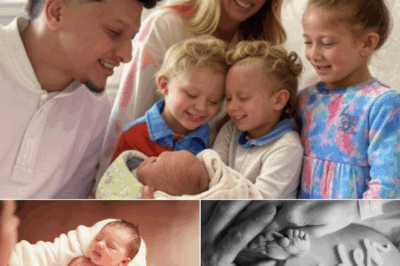 Patrick Mahomes and Brittany Mahomes Share First Adorable Photos of Kids Bronze and Sterling with New Born Baby Sister Golden Raye