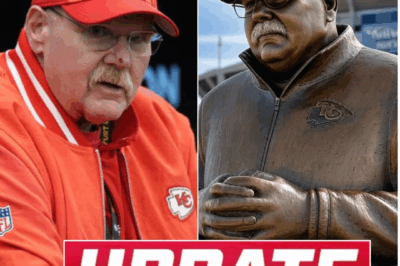 GRATITUDE: The Kansas City Chiefs have approved $3.5 million to erect a statue of legendary coach Andy Reid outside Highmark Stadium in recognition of his contributions during his time with the Kansas City Chiefs…