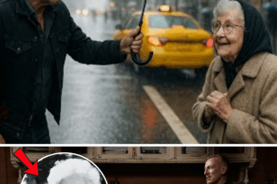 Taxi Ignores Elderly Woman in the Rain — Bruce Springsteen Sees It and Steps In!
