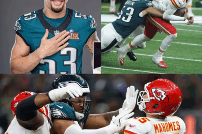 Zack Baun, the unexpected hero of Super Bowl 2025, made history by intercepting Patrick Mahomes. A moment that will be remembered for years to come.