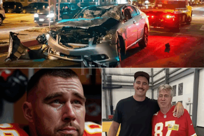 A driver using his phone and failing to stop at a red light hit a 54-year-old man out with his family in Kansas City, and when rescue crews arrived, they discovered it was the father of Chiefs star Travis Kelce