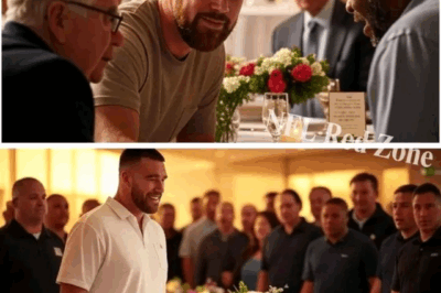 At Arrowhead Stadium, Travis Kelce invited 50 janitors who’d cleaned the stands for 20+ years to a private dinner — but it was what he served them that made them speechless
