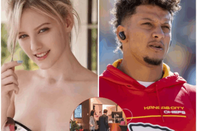 A Kansas City Chiefs fan has expressed his disappointment after seeing Patrick Mahomes check into a hotel with an adult film actress…