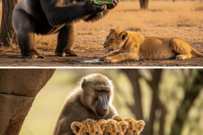 Gorilla Rescued a Dying Lion Cub, You Won’t Believe What It Did Next!