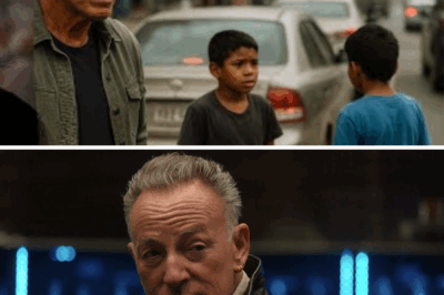 Bruce Springsteen Sees Two Children Begging at the Traffic Light… And His Reaction Is Remarkable!