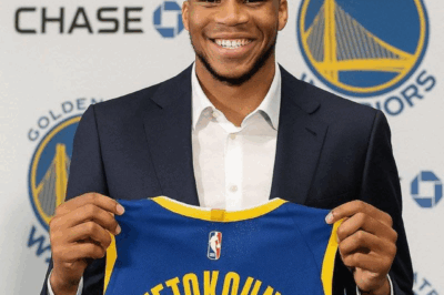 Okay, the season is over, let’s end it now. Giannis Antetokounmpo surprise signs with Golden State Warriors