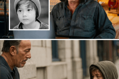 Bruce Springsteen Gives His Guitar to a Homeless Boy — And the Reason Will Break Your Heart!