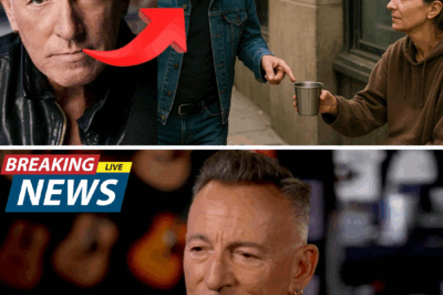 Bruce Springsteen sees his childhood love begging for money — what he does next is surprising