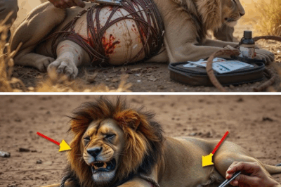 A Battle for Survival: The Day Rangers Saved a Serengeti Lion