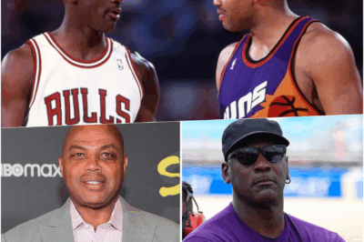 Charles Barkley Tried to Challenge MICHAEL JORDAN – He Unexpectedly Responded with a Violent Move That Left Him Stunned in Public!