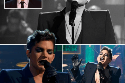 I’m Not Okay — Adam Lambert’s Haunting ‘I Don’t Care Much’ Performance on The Tonight Show Left Jimmy Fallon in Tears and the Audience Breathless, Turning the Stage into a Smoky 1930s Berlin Cabaret of Raw, Unfiltered Emotion