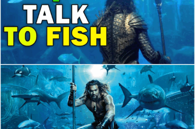 Aquaman CAN talk to the fish