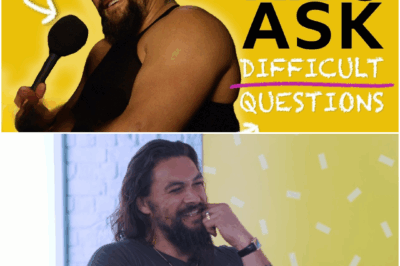 Jason Momoa plays Kids Ask Difficult Questions – “Is it time for you to have a haircut?”