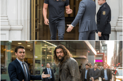 Jason Momoa Gets Turned Away at a Bank, Then the CEO Runs Out to Apologize…