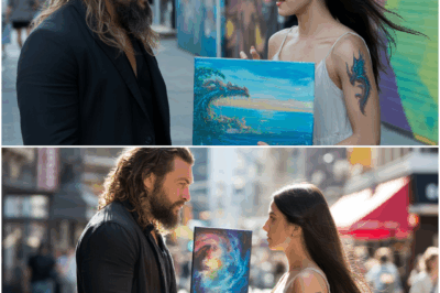 She came on crutches with a drawing — Jason Momoa saw it and called 911 emotional true story
