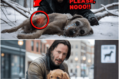 Keenu Reeves Rescues Freezing Dog — But What He Found Underneath Shocked Him