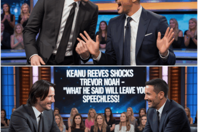 Keanu Reeves SHOCKS Trevor Noah – What He Said Will Leave You Speechless!