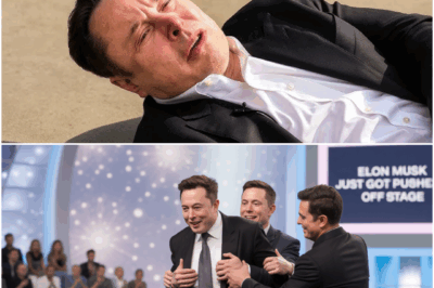 Elon Musk JUST Got Pushed Off Stage on Live TV – This Went Viral!