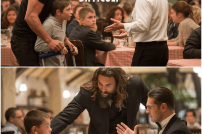 A Waiter HUMILIATES a Disabled Boy at a Restaurant – But Jason Momoa Overhears and Takes Action
