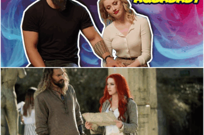 Amber Heard Can’t Stop Flirting With Jason Momoa (AQUAMAN)