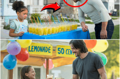 Keanu Reeves Buys Lemonade from a Little Girl – The Reason She’s Selling Will Break Your Heart!