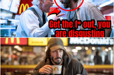 Keanu Reeves Goes Undercover as Homeless in McDonalds– The Shocking Ending Will Blow Your Mind!