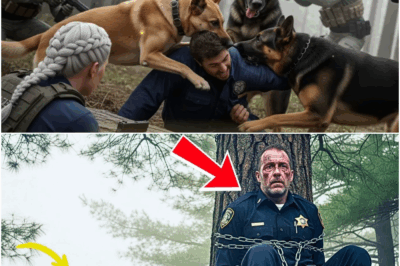 3 Brave K9 Dogs Found the Sheriff Chained in the Forest — What They Did Next Will Break Your Heart
