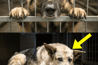 A 19-Year-Old German Shepherd Was Left Alone in a Shelter Until One Woman Changed Everything
