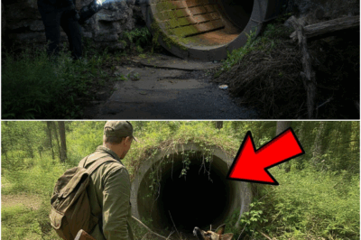 Hunter’s K9 Dog Kept Barking at Pipe, Peeked Inside and Began to Panic!