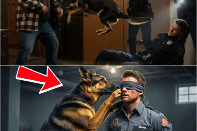 A Stray German Shepherd Rescued the Missing Cop — What He Did Next Had the Whole Force in Tears